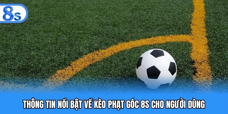 Thông tin nổi bật về kèo phạt góc 8S cho người dùng