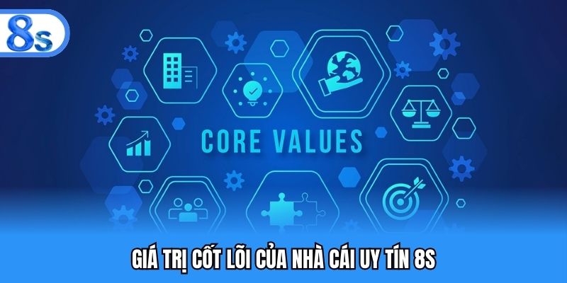Giá trị cốt lõi của nhà cái uy tín 8S